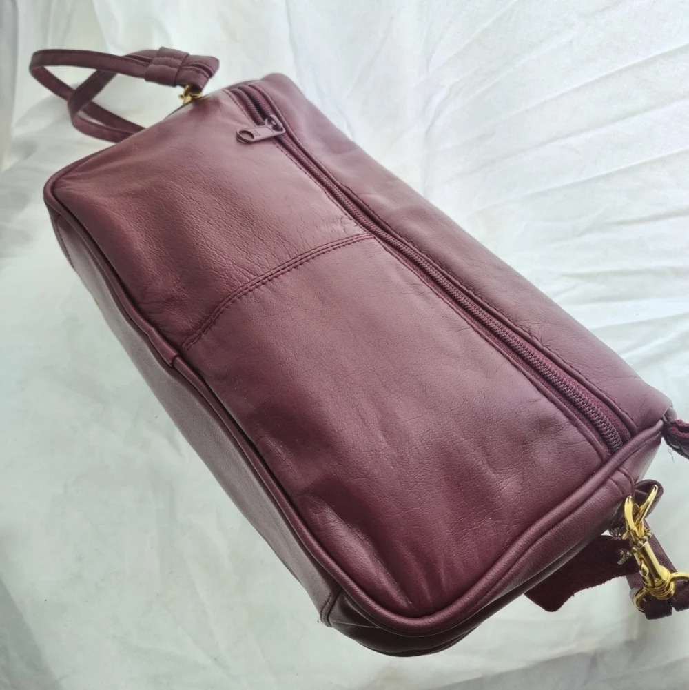 Vintage Genuine Leather Crossbody Convertible Bag EUC ❤️ - Picture 5 of 16